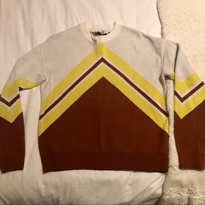 & Other Stories Varsity Knit Sweater